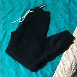 Black Jogger Sweat Pants